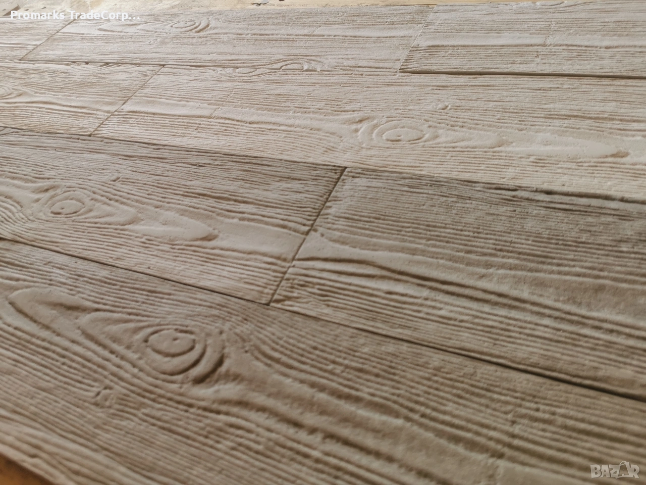 Декоративна бетонова облицовка "Дърво", снимка 1