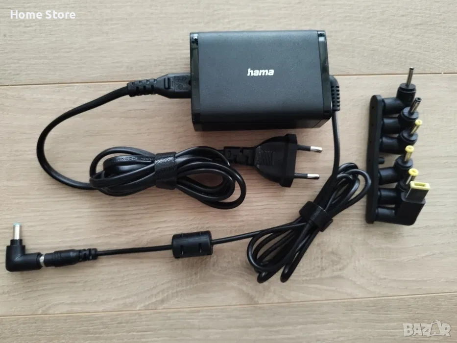 Универсално зарядно за лаптоп Hama, снимка 1