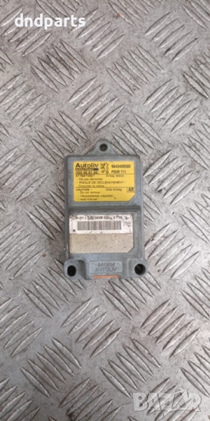 Airbag модул Peugeot 206 2002г. 550666100 9643400580 , снимка 1