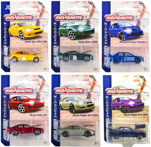 Метални колички Majorette Japan Series, снимка 1