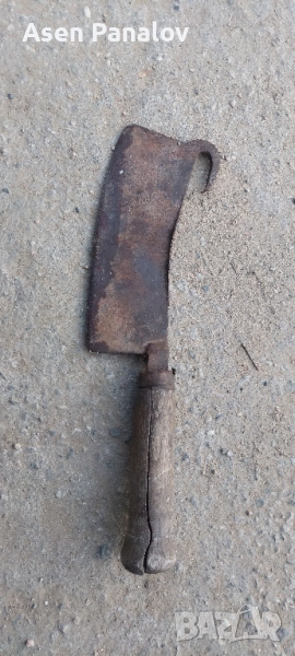 Сатър стар,ковано желязо, снимка 1