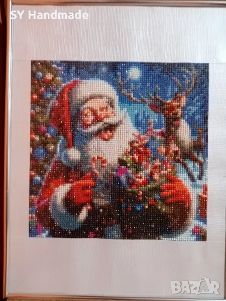 Диамантен гоблен,, Дядо Коледа,, , снимка 1