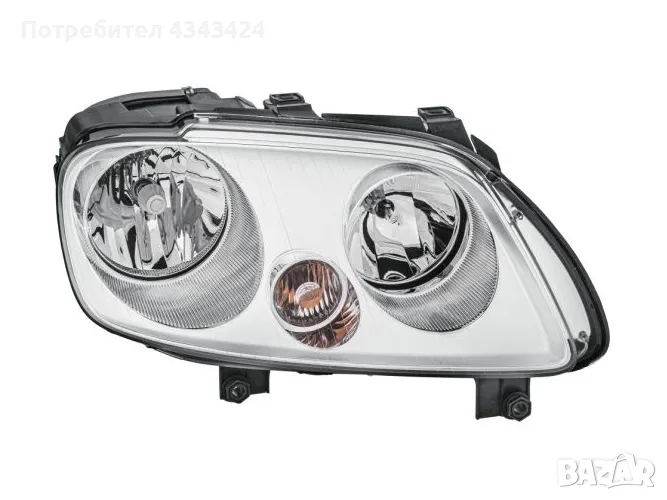 Нов Фар VW Фолксваген Кади 2004-10 с мотор L/R, снимка 1