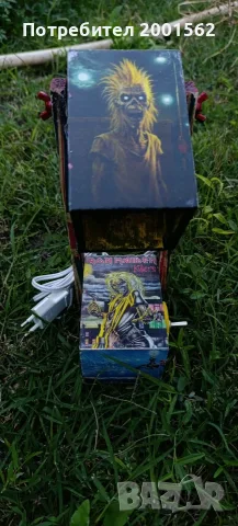 Настолна лампа на тема Iron Maiden, снимка 3 - Настолни лампи - 55309511