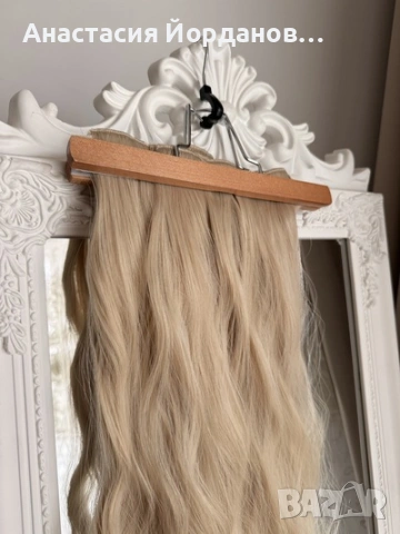 ЕКСТЕНШЪН ТРЕСА РУС, снимка 2 - Аксесоари за коса - 53793123
