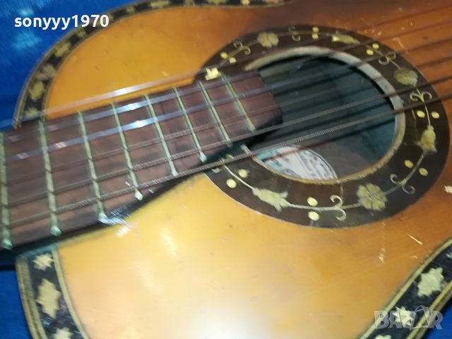 поръчана!!!LONDON ENGLAND-АВТЕНТИЧНА КИТАРА 2011220837M, снимка 12 - Антикварни и старинни предмети - 38730454