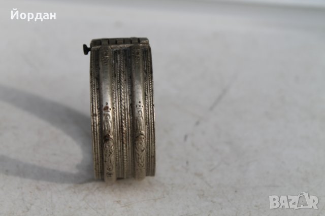 Възрожденска сребърна гривна , снимка 3 - Гривни - 35700128