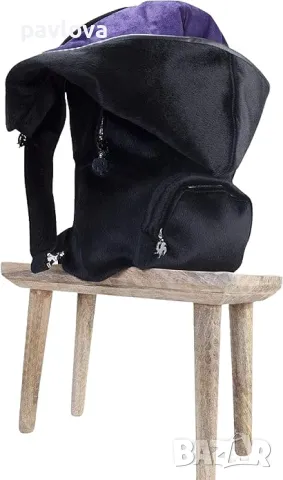 Morikukko Unisex-раница с качулка за възрастни , снимка 2 - Чанти - 48242284