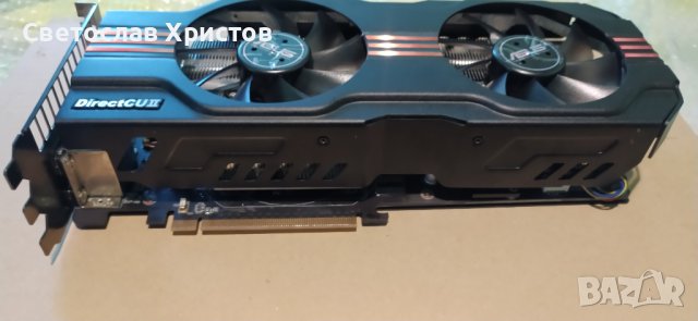 Продавам видео карта nVidia ASUS GTX570 - ENGTX570 DCII/2DIS/1280MD5 2xDVI HDMI DP PCI-E, снимка 2 - Видеокарти - 41020167