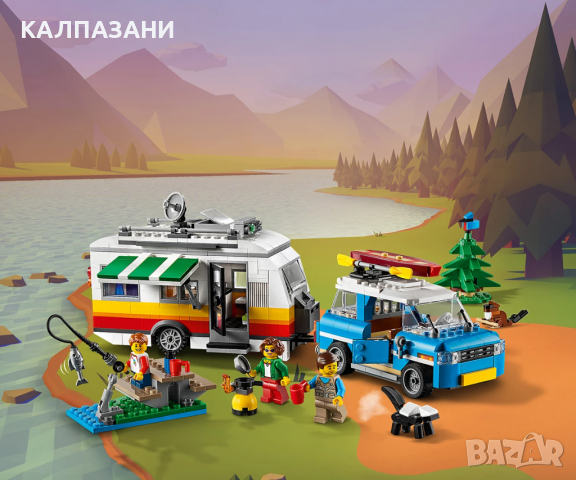 LEGO® Creator 31108 - Семейна ваканция с каравана, снимка 4 - Конструктори - 36205656