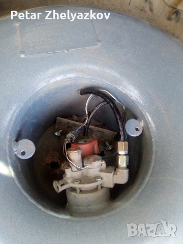 газова бутилка 47литра с документи до 05.2031г