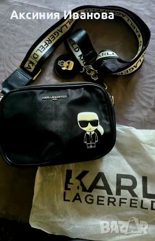 Karl Lagerfeld чанта, снимка 3 - Чанти - 55901237
