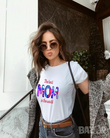 Дамски тениски с щампа по избор, снимка 3 - Тениски - 36242185