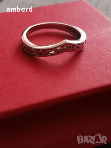 Сребърен пръстен модел R119, снимка 3 - Пръстени - 51985950