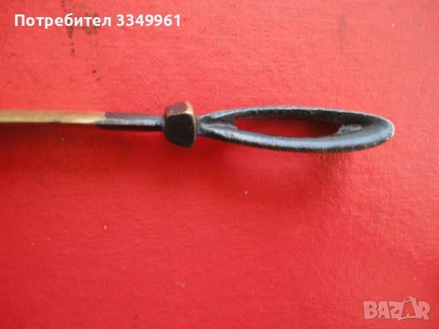 Старинен бронзов нож за писма , снимка 5 - Ножове - 51281686