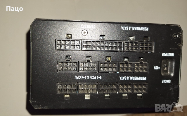 1200W /Corsair HX Series HX1200 - 1200W Platinum, снимка 9 - Захранвания и кутии - 52828258