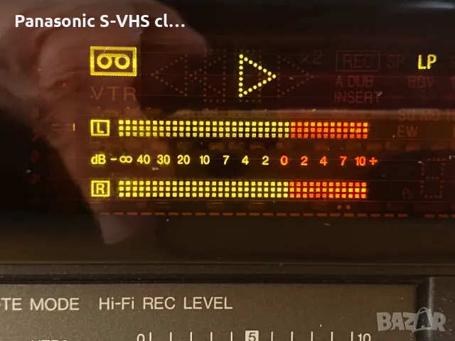 Panasonic NV-F55B Hi-Fi stereo VHS recorder, снимка 6 - Плейъри, домашно кино, прожектори - 49690137