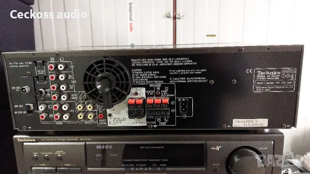 Ресивър TECHNICS SA-GX390, снимка 4 - Ресийвъри, усилватели, смесителни пултове - 49414324