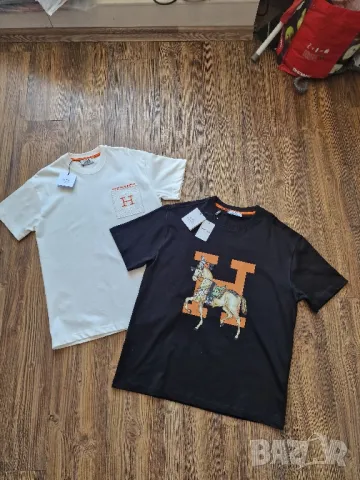 Страхотна мъжка тениска HERMES размер S M L XL 2XL , снимка 1