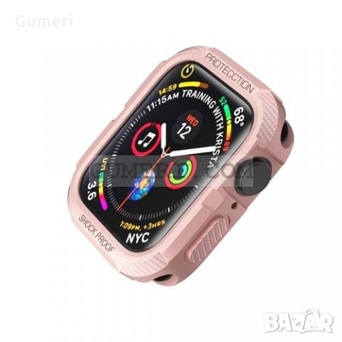 Apple Watch Series 7 41mm - Силиконов калъф, снимка 13 - Аксесоари за Apple - 35929515