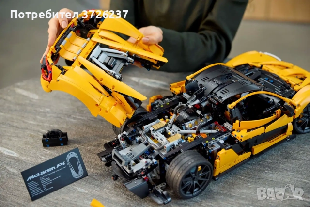LEGO Technic McLaren P1 (42172), абсолютно нов, в запечатана кутия., снимка 9 - Колекции - 51551571