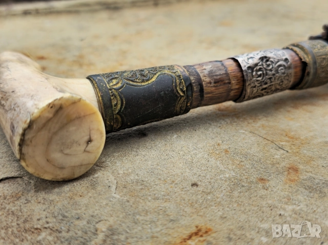 Антикварен Чадър Англия 1890г , снимка 6 - Антикварни и старинни предмети - 52126757