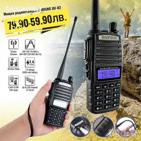 Радиостанция Baofeng Uv-82, снимка 1