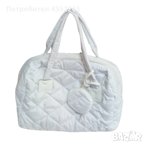 Капитонирана дамска чанта, снимка 2 - Чанти - 48904448