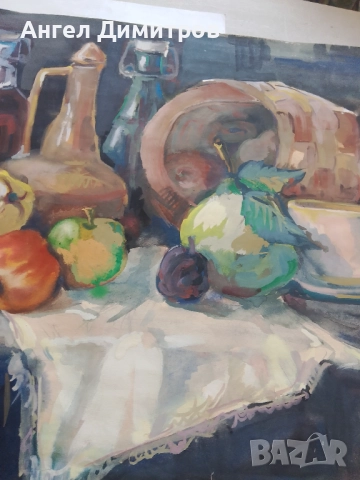 Картина акварел , снимка 2 - Картини - 51891546