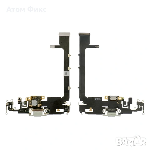 Лентов кабел за APPLE iPhone 11 Pro Max с черен конектор зареждане, микрофон Original