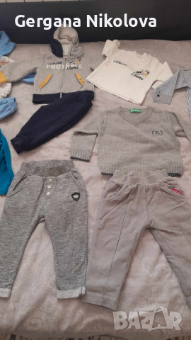 Бебешки дрехи 74/80 размер, снимка 5 - Комплекти за бебе - 44825438