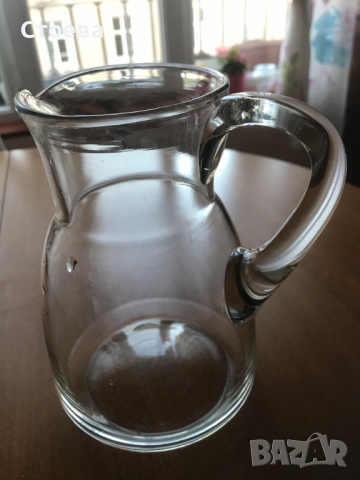 ретро стъклена кана  - налично, снимка 3 - Други - 36209953