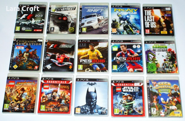 PS3 игри PlayStation 3 PS3 ПлейСтейшън 3 ПС3 игри по 15.34 € Сони