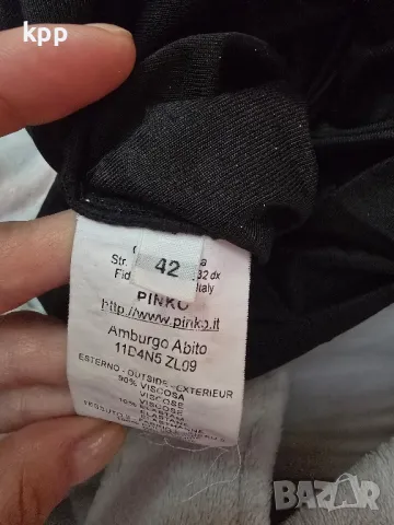 Рокля Pinko

Обличана е 1 път закупена от Италия
Без забележки, снимка 4 - Рокли - 49625304