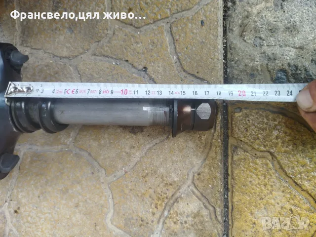 28 цола вилка за велосипед колело стержен 28.6 на винт може и с пеперуда , снимка 4 - Части за велосипеди - 56191564