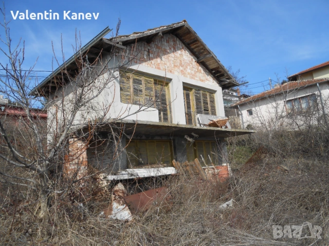 Продавам Вила -68кв.м,;масивна постройка,468м.кв.двор., снимка 2 - Вили - 53695450