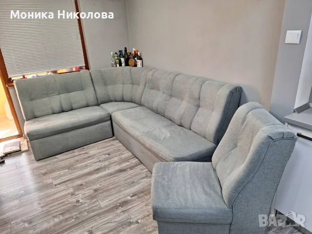 Диван модулен, подходящ и за трапезна маса, снимка 2 - Дивани и мека мебел - 55940121