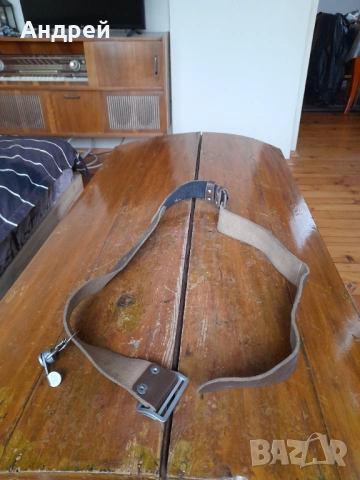 Стара кожена ремъчка,ремък за пушка #16