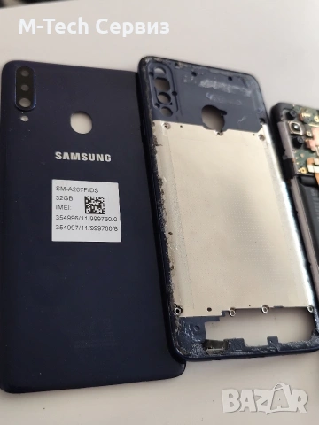 Samsung A20s за части цял 0003, снимка 2 - Резервни части за телефони - 53827584