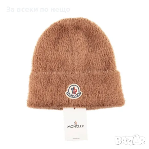 Moncler Луксозна Зимна Пухкава Шапка С Обърнат Маншет - Различни Цветове Код SK2382