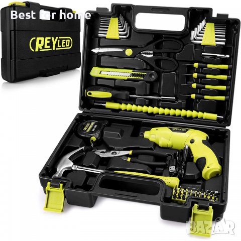 Комплект инструменти REYLEO с електрическа отвертка- 58 части