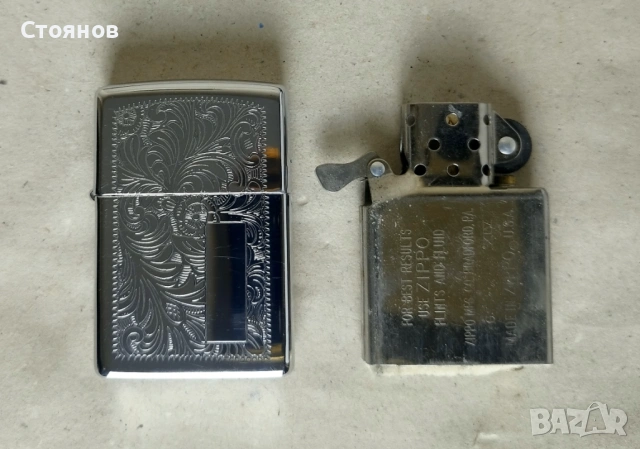 Оригинални запалка и калъфче  ZIPPO / U.S.A., снимка 4 - Запалки - 53788396