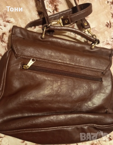 SANCHEZ Оригинал Нова Кожена Дамска Чанта , снимка 12 - Чанти - 52346485