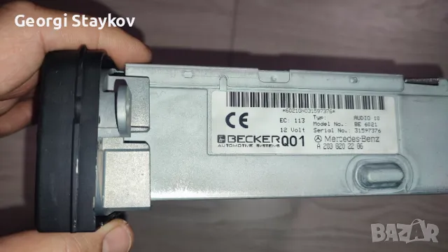 Radio CD за Мерцедес C Class W203, снимка 6 - Аксесоари и консумативи - 48266178