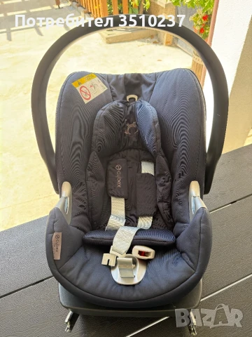 Бебешко столче за кола тип кошница Cybex Isofix, снимка 2 - Столчета за кола и колело - 50848445