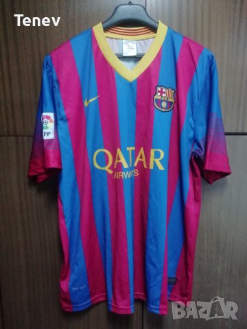 FC Barcelona Lionel Messi #10 Nike футболна тениска фланелка Барселона Меси XXL 2XL, снимка 2 - Тениски - 42263526