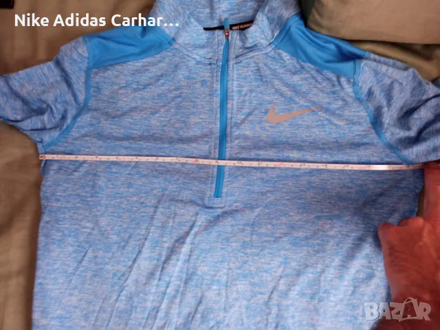 Nike Running Dri-FIT - оригинална унисекс блуза за бягане, като нова!, снимка 8 - Блузи - 42938563