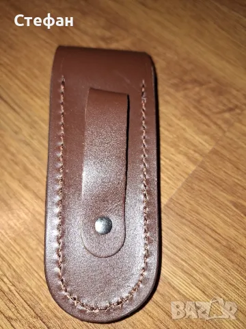 Кожен калъф за съваем нож, снимка 4 - Ножове - 49518852