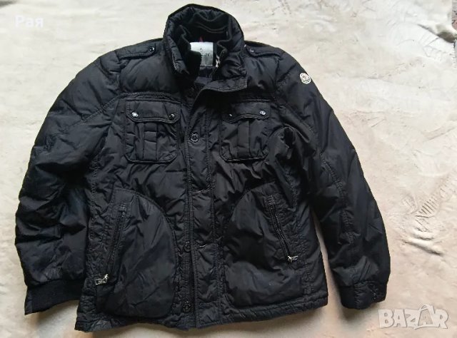 Яке Moncler Lyon размер 4 черно – XL мъжко пухено яке, снимка 4 - Якета - 50368175