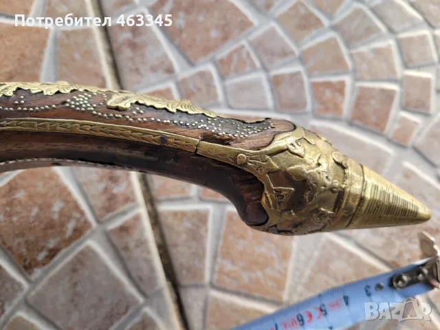 арнаутски пистолет, пищов, кремъклия, евзалия, снимка 8 - Антикварни и старинни предмети - 49087454